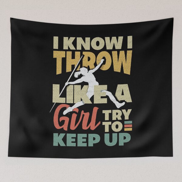 Item preview, Track and Field Javelin Throwing Female Javelin Thrower designed and sold by ShopTheStyle.