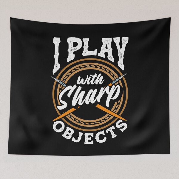 Item preview, Track and Field Javelin Throwing I Play With Sharp Objects designed and sold by ShopTheStyle.