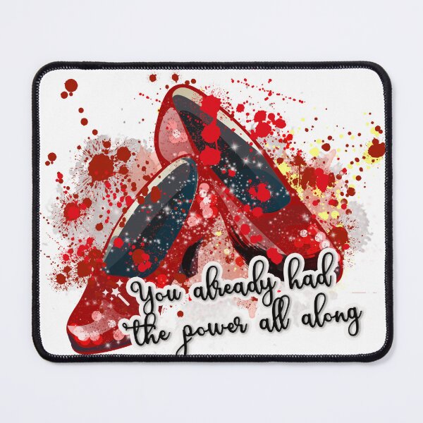 Item preview, Ruby Slippers Watercolor designed and sold by ramblingladybug.