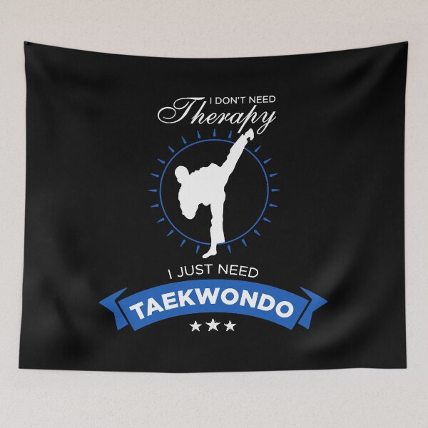 Item preview, Taekwondo Tae Kwon Do Martial Arts Fighting Blue designed and sold by NeomKadio.