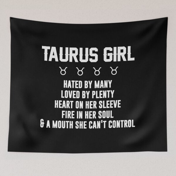 Item preview, Taurus girl hated by many loved by plenty designed and sold by NeomKadio.