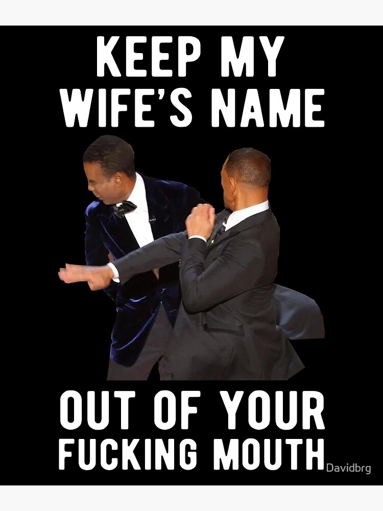 Keep My Wifes Name Out Of Your Fucking Mouth Will Smith Slap Chris