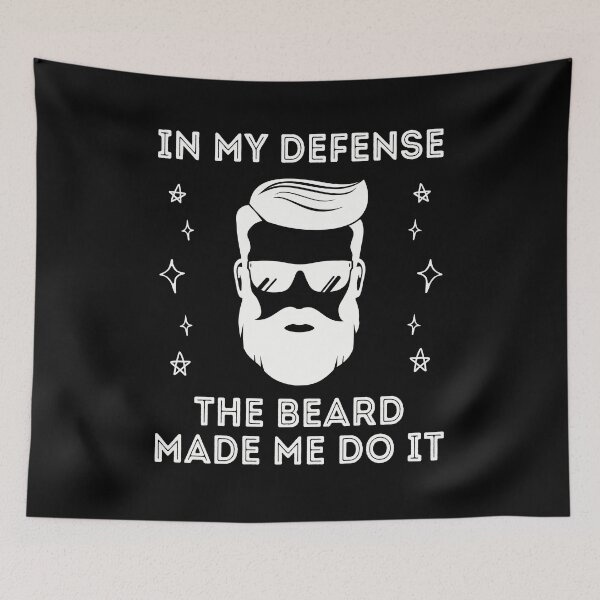 Item preview, The beard made me do it - beard lover design designed and sold by Gerhanj.