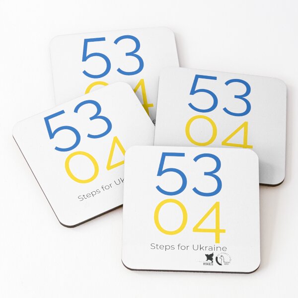 Item preview, 5304 Steps for Ukraine Cincinnati Hikes No Strings Travel| Perfect Gift designed and sold by marmaruere.
