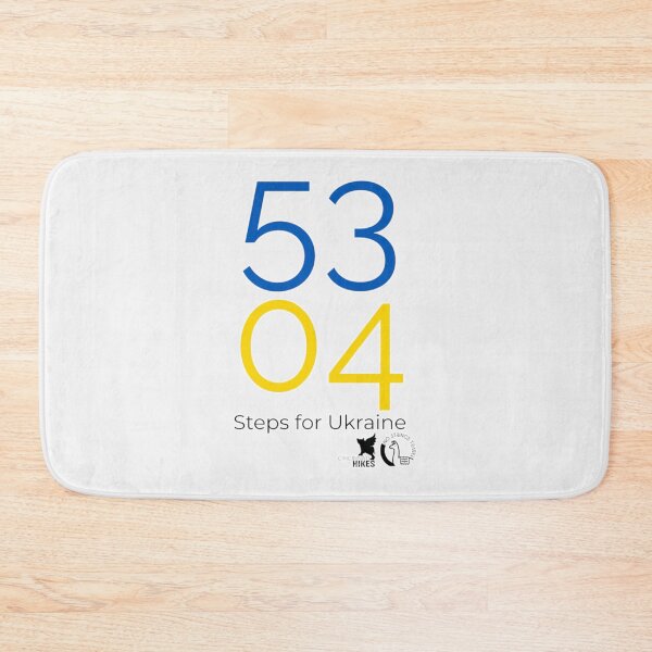 Item preview, 5304 Steps for Ukraine Cincinnati Hikes No Strings Travel| Perfect Gift designed and sold by marmaruere.