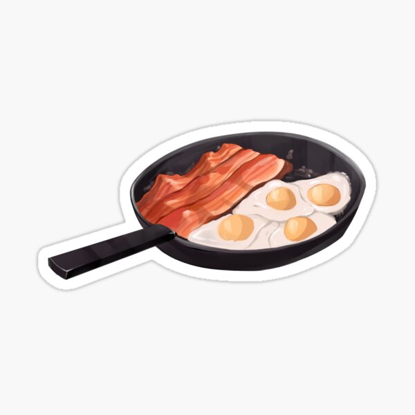Howl's Moving Castle Breakfast Sticker Sticker