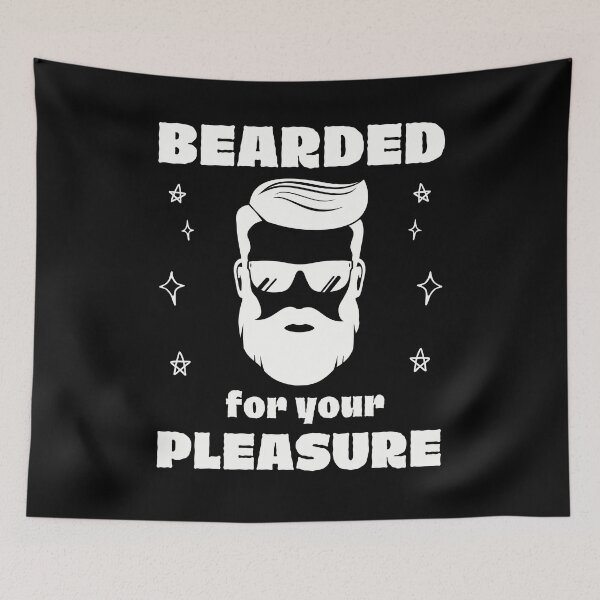 Item preview, Bearded for your pleasure - beard lover design designed and sold by Gerhanj.