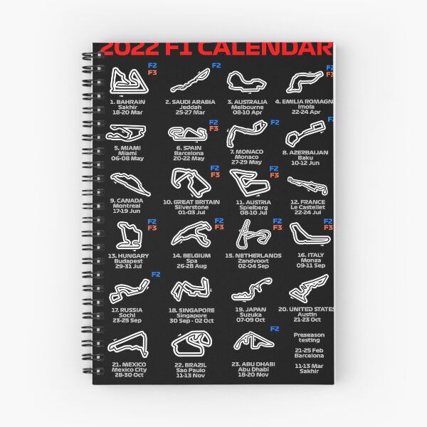 Item preview, Calender Of Popular Race - Minimalist Circuit Arena 2022 Poster designed and sold by hummmatthew.