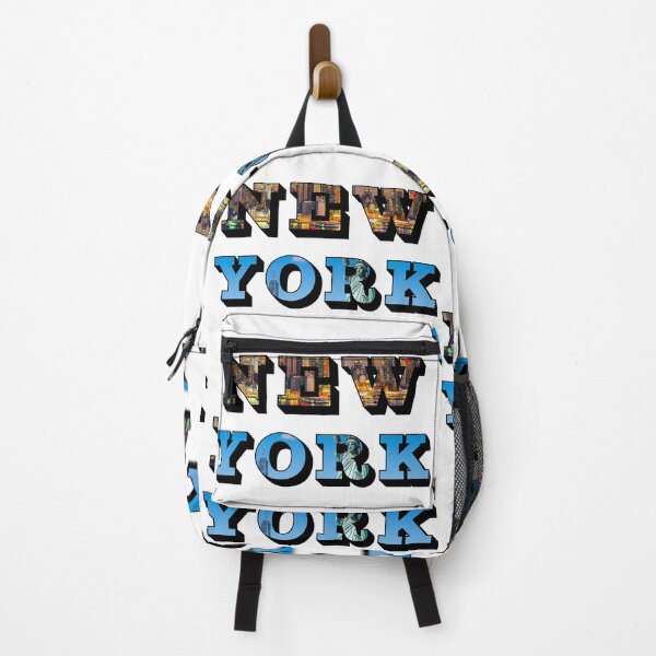 Item preview, New York w/ Famous Landmarks designed and sold by Pajamurai.