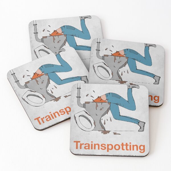 Item preview,  Trainspotting - SIck Boy, Renton, Diane design - Danny Boyle cult movie designed and sold by Stephen M  Maynard.