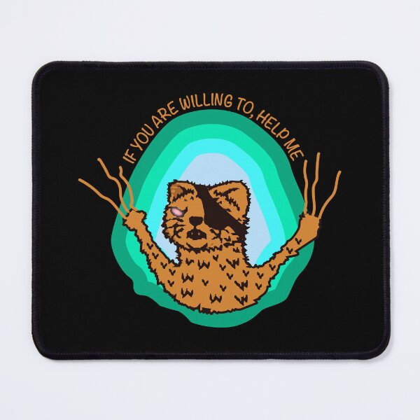 Item preview, If You Are Willing To Help Me Inscryption Cat designed and sold by Raju-Creative.