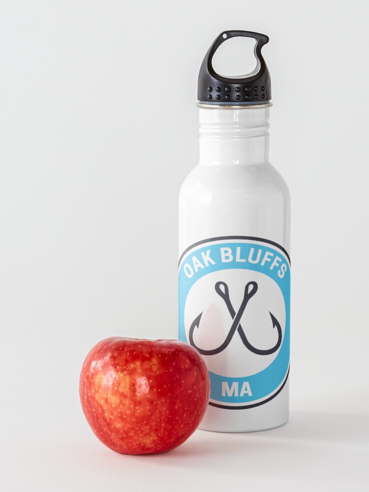 Alternate view of Vintage Oak Bluffs Massachusetts Water Bottle