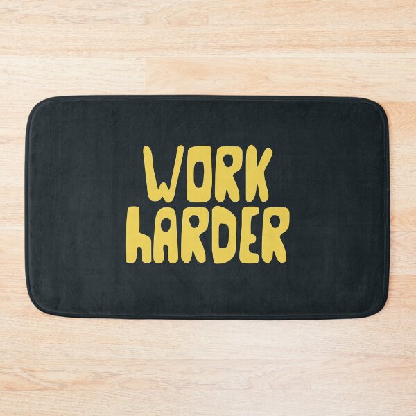 Item preview, work harder designed and sold by Chubuter.