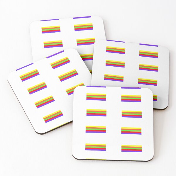 Item preview, Rainbow lines lgbtq patterns  designed and sold by BeccaKenDesigns.