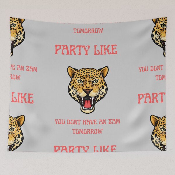 Item preview, Party Like You Don't Have An 8AM College Tiger Design designed and sold by maecreativeco.