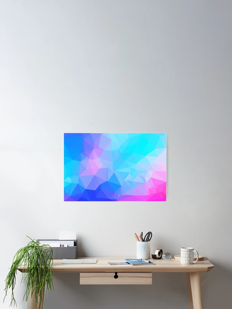 Thumbnail 2 of 3, Poster, Triangle Abstract 4 designed and sold by Inimma.