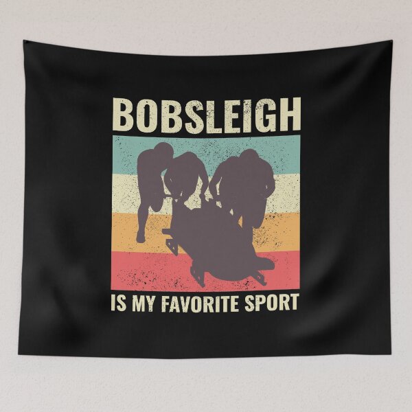 Item preview, Bobsleigh Bobsled Racing Bobsledding Vintage Retro designed and sold by TastefulTees.