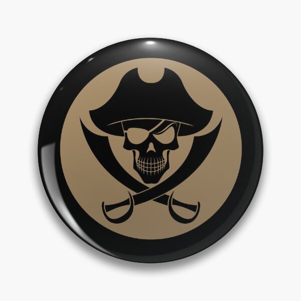Item preview, Golden Jolly Roger designed and sold by lerdoberdo.
