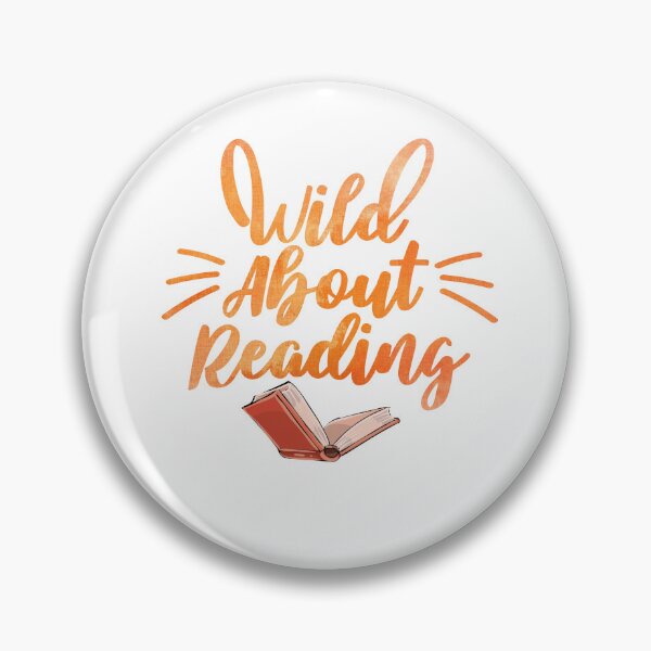 Item preview, Wild About Reading Funny Typography designed and sold by KimoStudio.