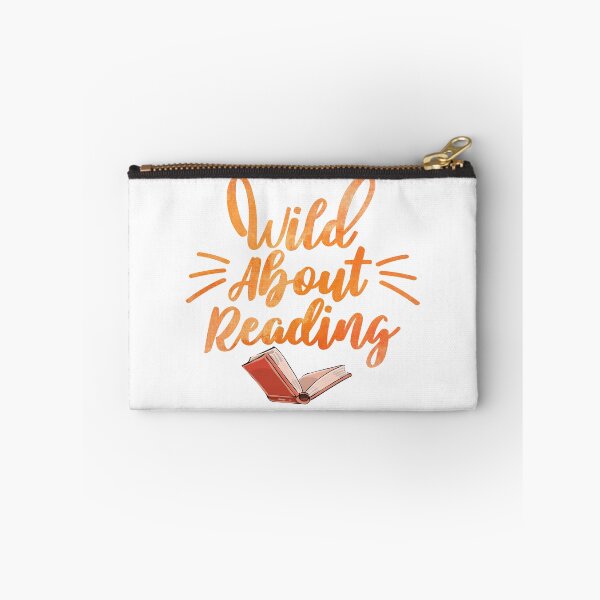Item preview, Wild About Reading Funny Typography designed and sold by KimoStudio.