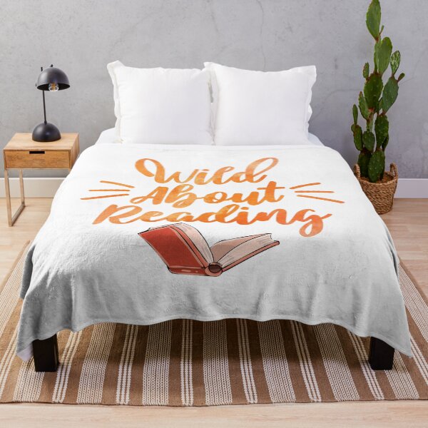 Item preview, Wild About Reading Funny Typography designed and sold by KimoStudio.