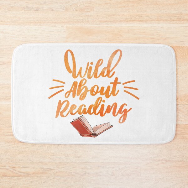 Item preview, Wild About Reading Funny Typography designed and sold by KimoStudio.