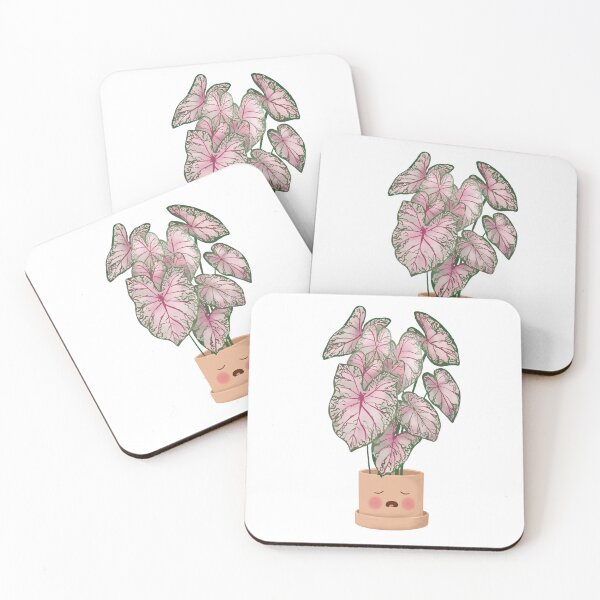 Item preview, Cute Plant Illustration, Caladium Pink Beauty designed and sold by Ana Moguš.
