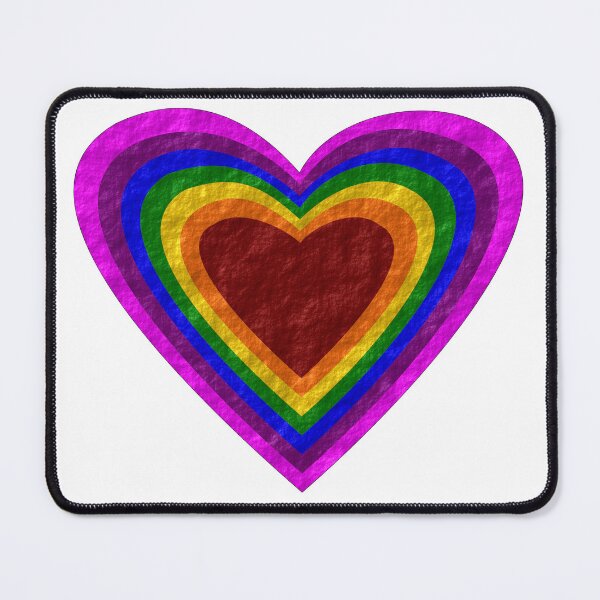 Item preview, Rainbow Heart designed and sold by ValliaRose.