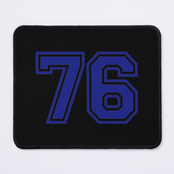 Item preview, Number 76 Sticker designed and sold by rollinsale.