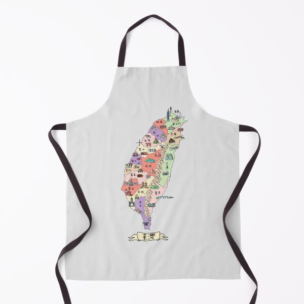 Item preview, 台灣多彩地圖 (Colorful Illustration of Taiwan, Mandarin Version) designed and sold by Sheridan T.