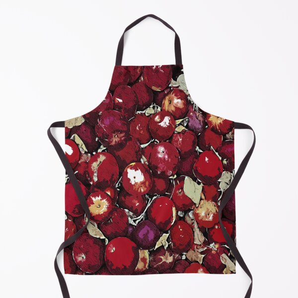 Item preview, Vegan style apples abstract color art designed and sold by artdragongift 15.