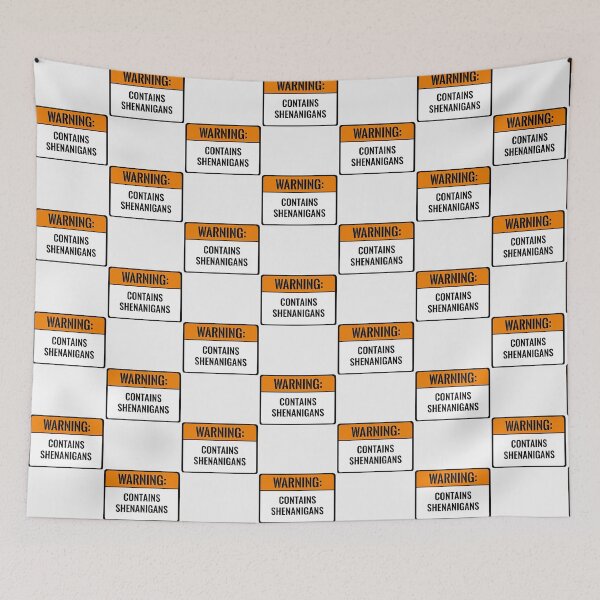 Item preview, Warning: Contains Shenanigans | Perfect Gift designed and sold by marmaruere.