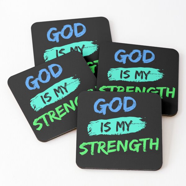 Item preview, God is my strength designed and sold by devArtsDesigns.