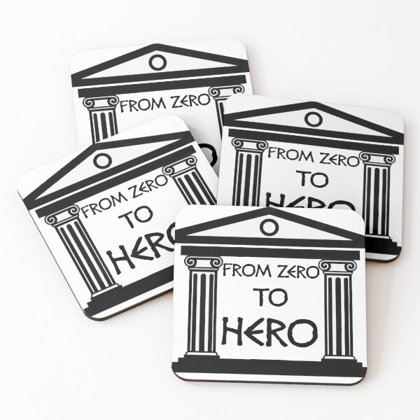 Item preview, FROM ZERO TO HERO designed and sold by TheBlessedTip.