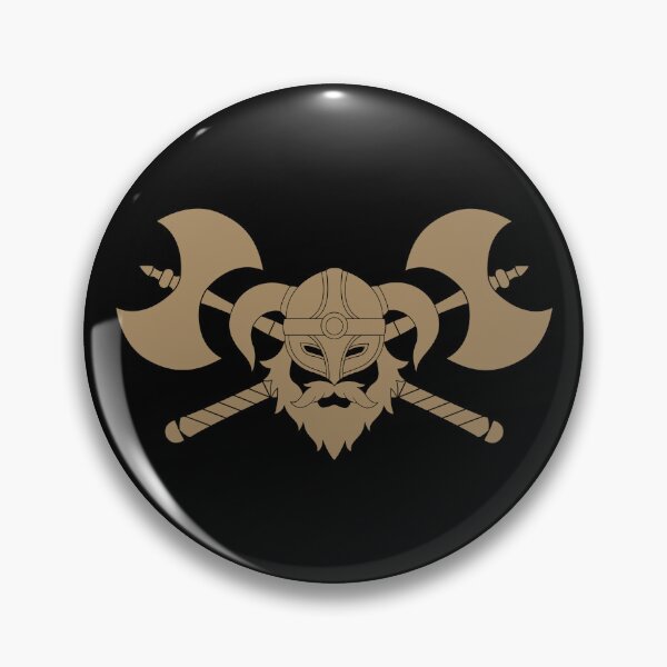 Item preview, Cross Axe Viking Silhouette 2 designed and sold by lerdoberdo.