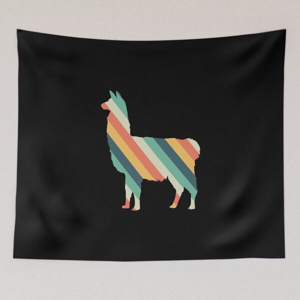 Item preview, Vintage retro youthful style LLAMA designed and sold by CristaloHipp.