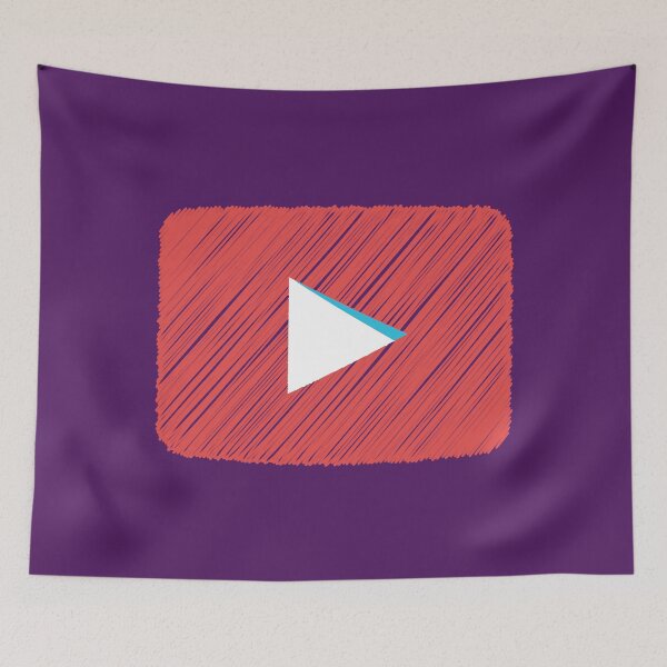Item preview, YouTube Scribbled Logo designed and sold by FadioAshuka.