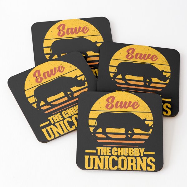 Item preview, Save The Chubby Unicorns Retro designed and sold by FadioAshuka.