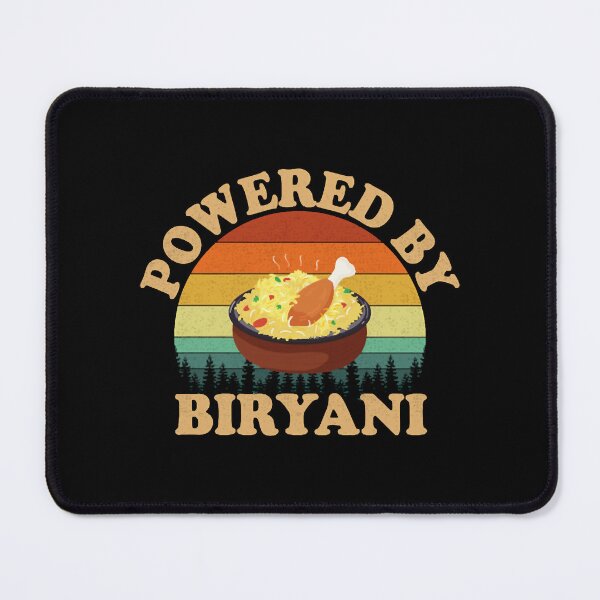 Item preview, powered by biryani, food india pakistan designed and sold by FadioAshuka.