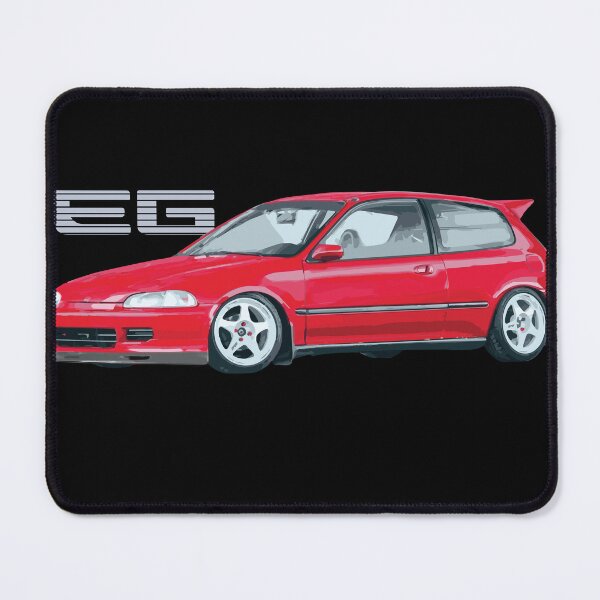 Item preview, EG6 hatch B16 DOHC VTEC SiR formula red regamaster evo Sw388 designed and sold by cowtownCOWBOY.