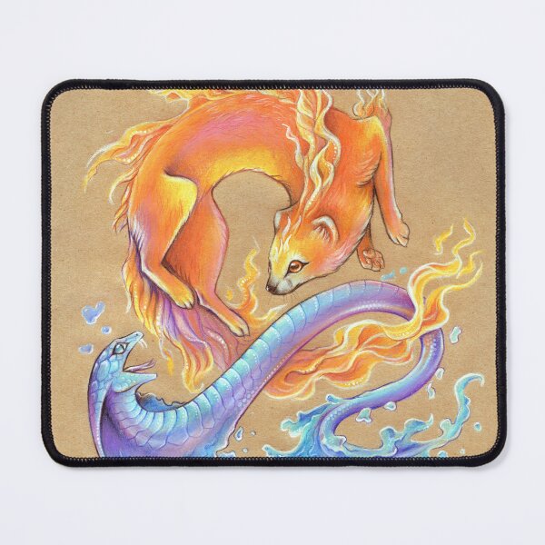 Item preview, Mongoose and snake designed and sold by AlviaAlcedo.