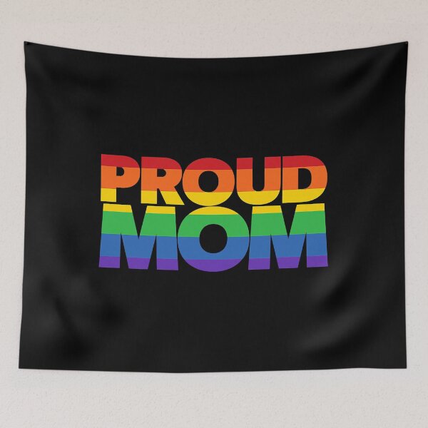 Item preview, Gay Pride Shirt Proud Mom LGBT parent designed and sold by SharonSabiti.
