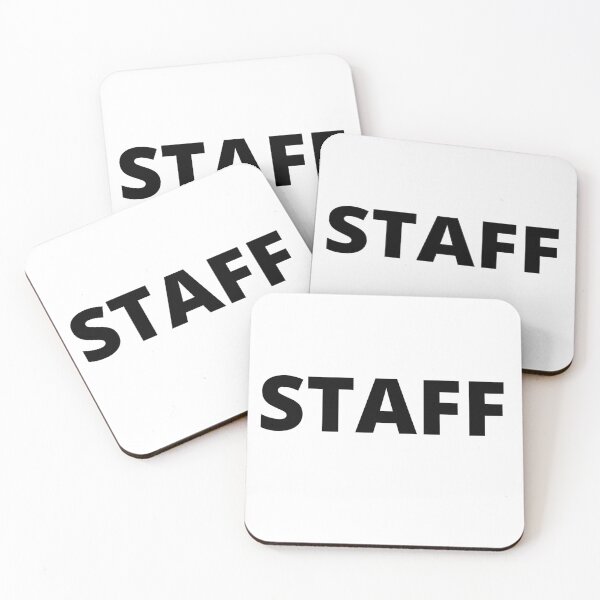 Item preview, Staff: staff members: crew member designed and sold by FLIRTAASAN.