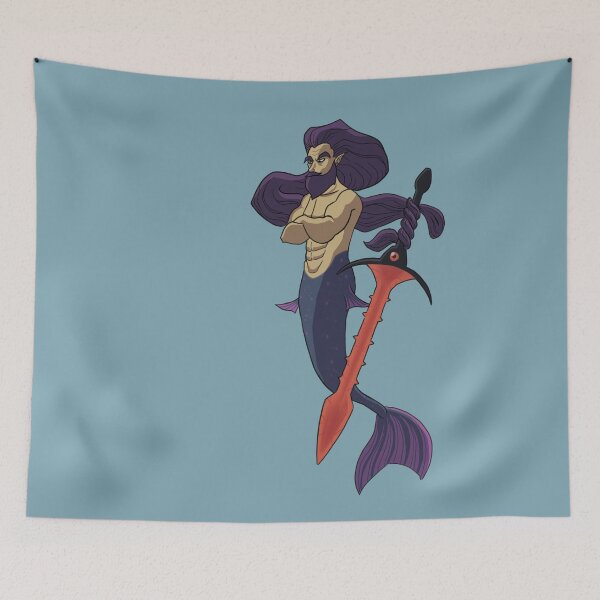 Item preview, Merman Hair sword designed and sold by munsterart.