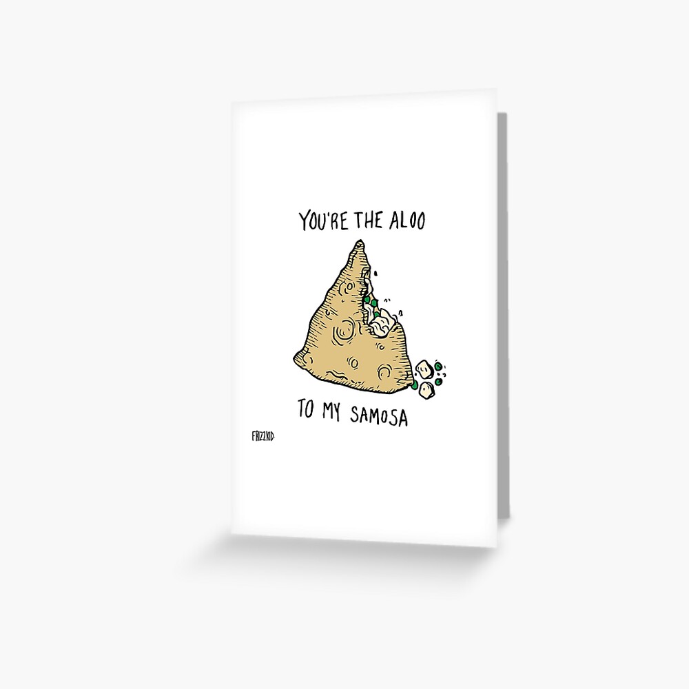 Aloo Samosa | Greeting Card