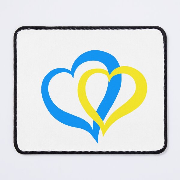 Item preview, Support Ukraine, help war refugees. Love Ukraine, heart emblem national flag colored. Flag of Ukraine with heart shape designed and sold by Sunshine2504.
