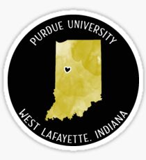 Purdue University - Style 3 Sticker