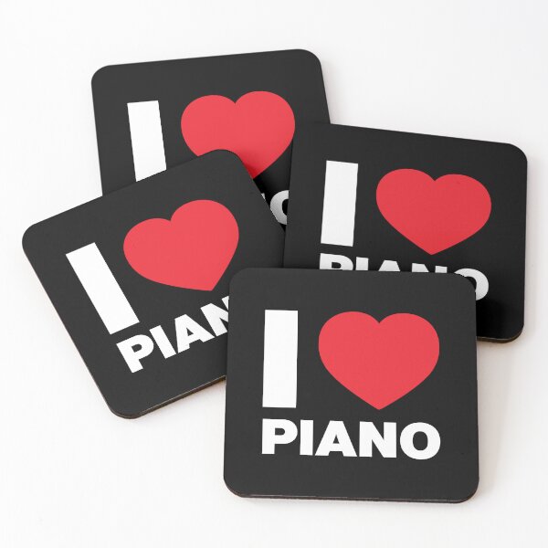 Item preview, I Love Piano designed and sold by Thestarrysky.