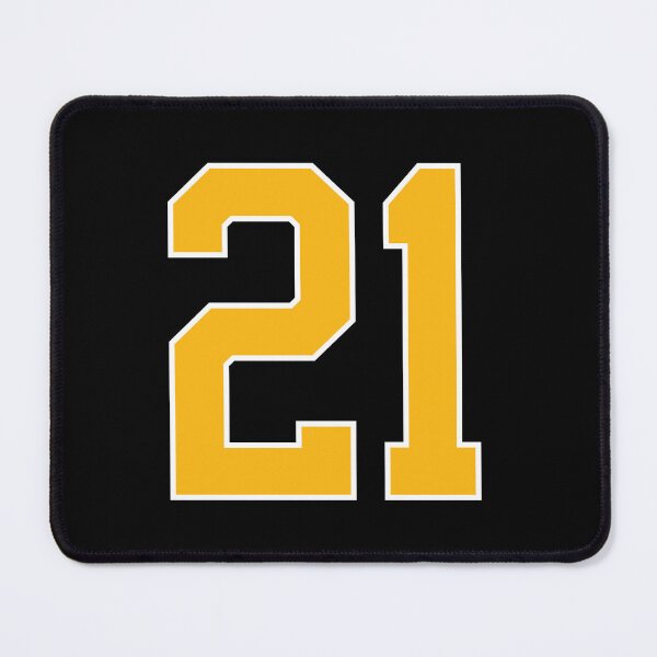 Item preview, Yellow Number 21 lucky sports jersey twenty one designed and sold by HeavyStyle.