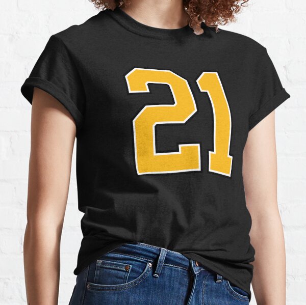 Number 21 Shirt Sports Player Number BACK Of Shirt Only